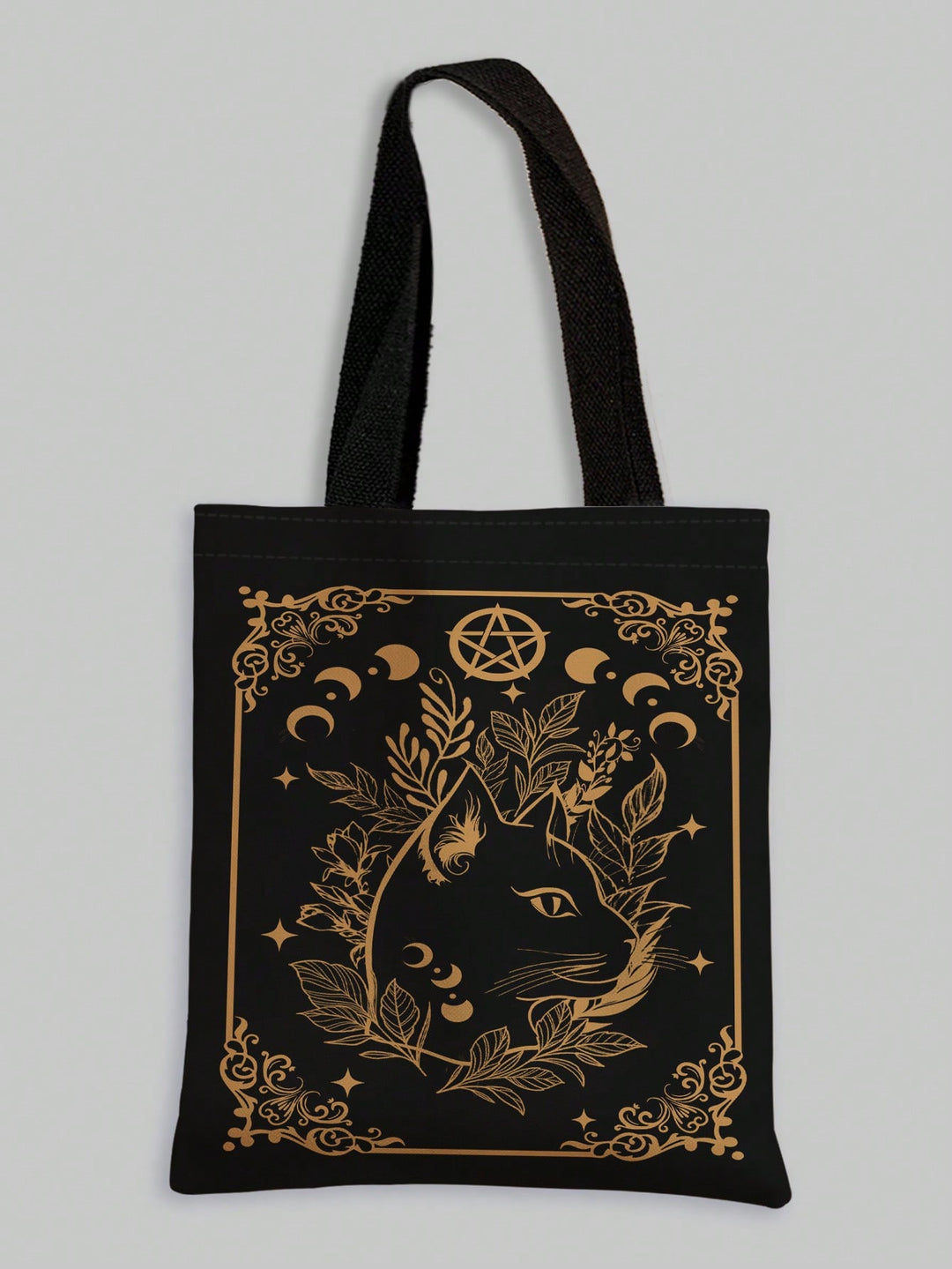 Witchy Owl Vegan Tote Bag, Witchy 2024 Clothing, Witchy Bag, Pagan, Witch, Occult, Magick